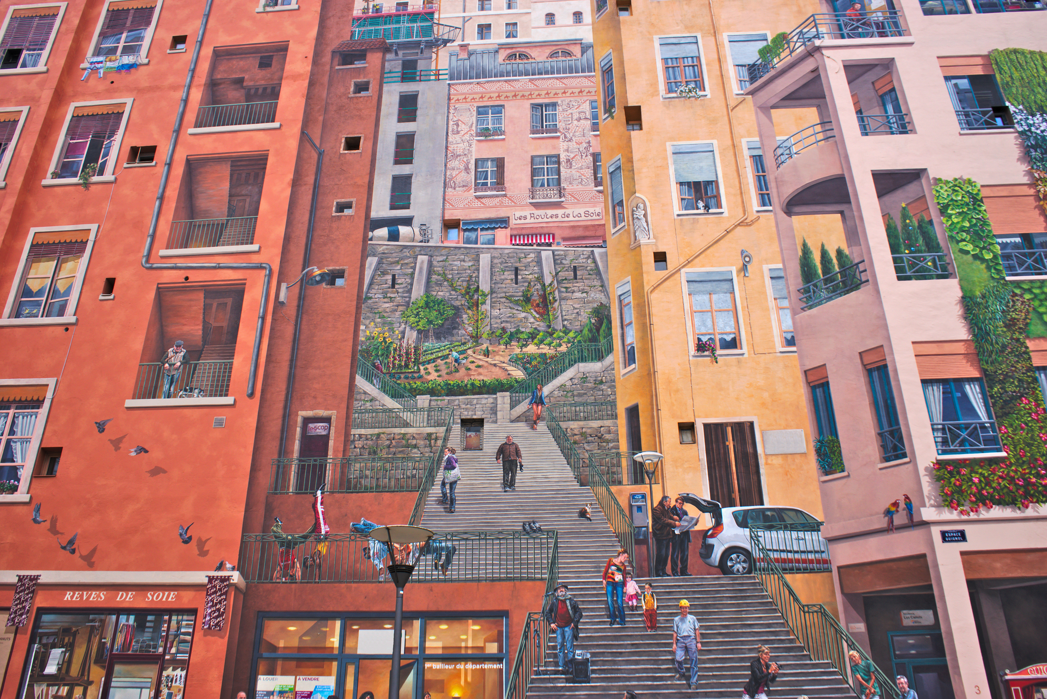 里昂人壁畫 Fresque des Lyonnais